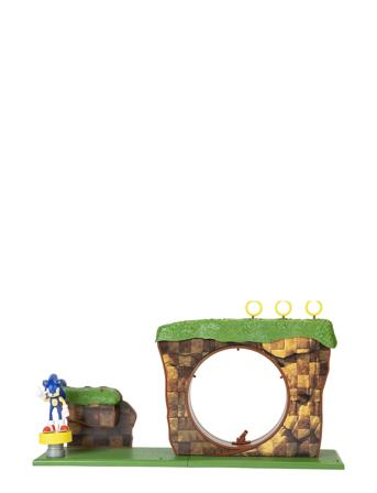 Sonic - Green Hill Z Playset Toys Playsets & Action Figures Play Sets Multi/patterned JAKKS