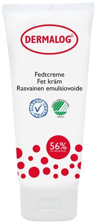 Dermalog Fedtcreme 56% uden parfume 100 ml, Skincare, Medicin & Pleje, Eksem & Tør Hud