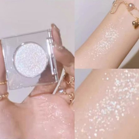 Glitter Ögonskugga Fint Glitter Puder Ögonmakeup Scenmakeup Glittrande UK