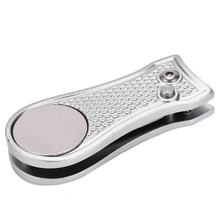 Golf Green Fork Ruostumaton teräs Taitettava Golf Divot Korjaustyökalu Magneettisella Lisävarusteella Hopea