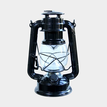 Bouřková lampa LED NOCK Ledskär, na baterie, 250 mm, černá + AA baterie