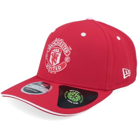 New Era - Football Röd adjustable Keps - Manchester United Recycled 9SEVENTY Scarlet Adjustable @ Hatstore