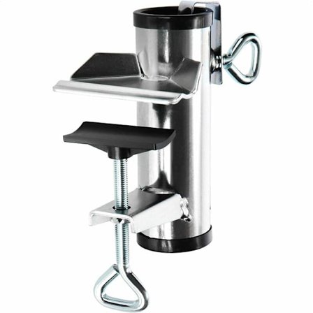 Metal parasolholder - Parasolholder til altan, terrasse eller bord - XL altan parasolholder (?? 25-38mm - 01 stk)