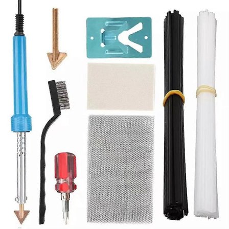 80W Silitysrauta auton puskurin korjaukseen, kotitalouksien sähköinen juotoskolvisarja hitsauspuikoilla U