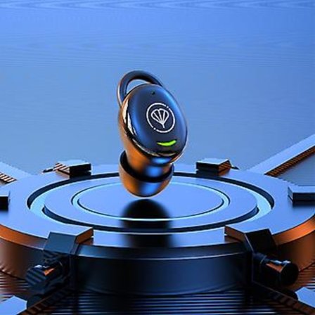 Sov-öronsnäckor Trådlösa Bluetooth-hörlurar Bluetooth 5.3 Mini In-Ear Mikrofon Bärbara Hörlurar För Sömn BK