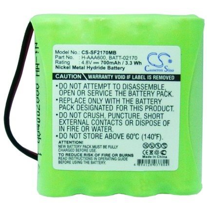 Batteri til BabyPhone til Lindam Baby Talk LD78R