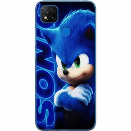 Xiaomi Redmi 9c Nfc Mjukt Skal - Sonic The Hedgehog