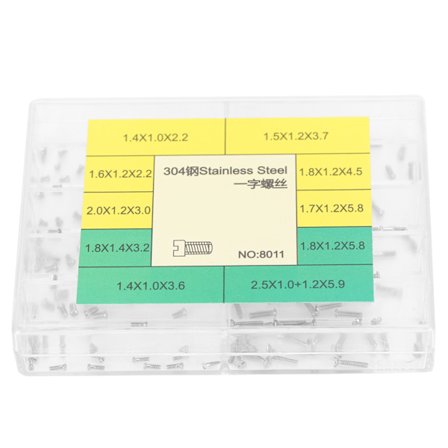 304 Rostfritt Stål Klocka Baksida Skruvar Reparationsverktyg Set