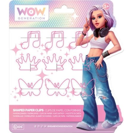 WOW Generation Alana rosa pappersklips-set