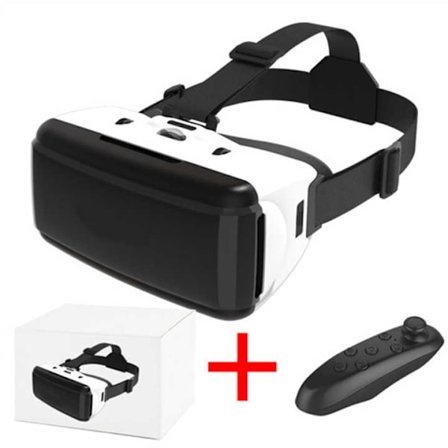 G06 EM Custom Mobiltelefon VR Headset 3D Box Briller VR med fjernbetjening