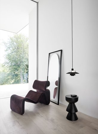 PH 5 mini taklampe Ø30 - monochrome sort