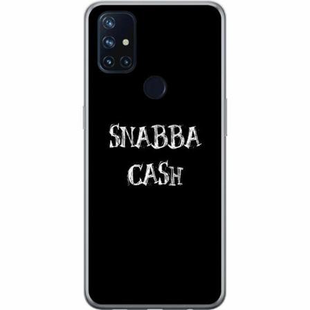 Oneplus Nord N10 5g Genomskinligt Skal Snabba Cash
