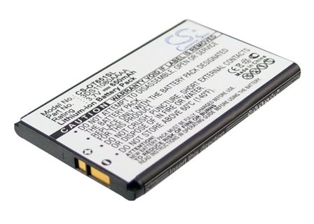 Batteri till SmartPhone, Mobil för Alcatel OT-C650, OT-C651, OT-C652 m.fl.