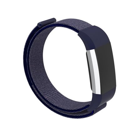 Fitbit Charge 2 klockarmband med kopplare nylon - Lila