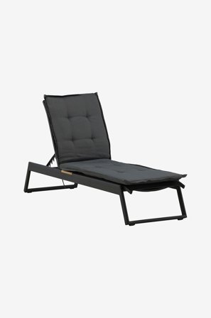 Venture Home - Solstolpute - Grå - Puter til solstol & solseng - Fra Homeroom