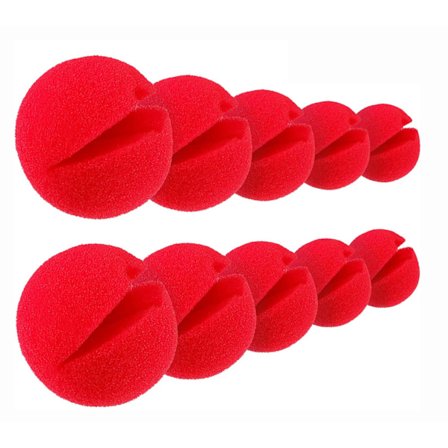 Punainen sieninenä Punainen pelle nenä Cosplay W