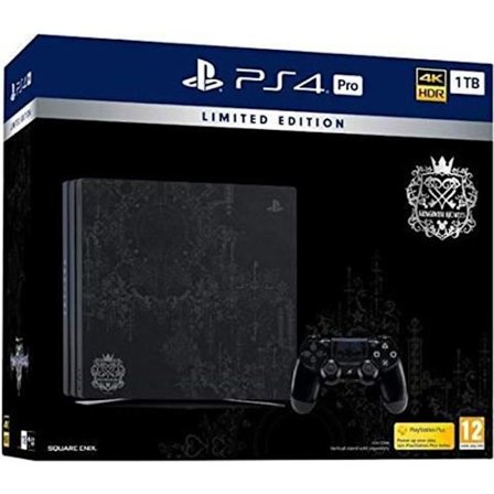 Kotikonsoli - Sony - Playstation 4 Pro - 1 TB - Kingdom Hearts 3 Special Edition
