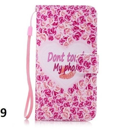 2-Pack Fodral iPhone 8 Plus / iPhone 7 Plus | Flower Wallet