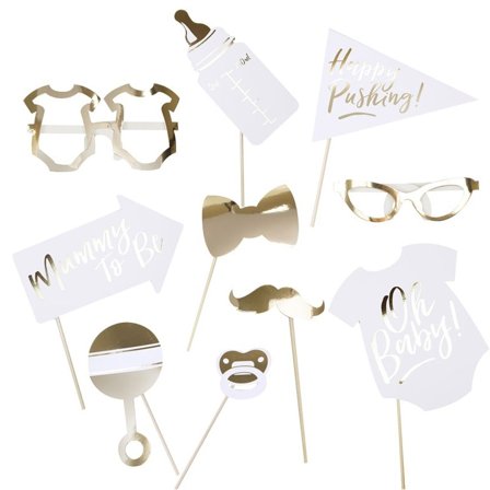 Baby Shower Valokuvausrekvisiitta Oh Baby