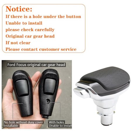För Ford Mondeo MK4 Max Focus Everest Fiesta automatisk växellåda handtag växelspak huvud växelspaksknopp växelspak huvud - För Focus (09-14)