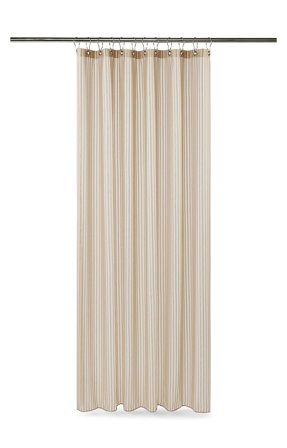 Compliments Lines shower curtain Linen 140 x 200cm, Tøj & Bolig, Badeværelsestilbehør, Badeforhæng