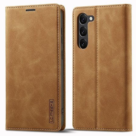 LC.IMEEKE Samsung Galaxy S23 Plus fodral - Brun