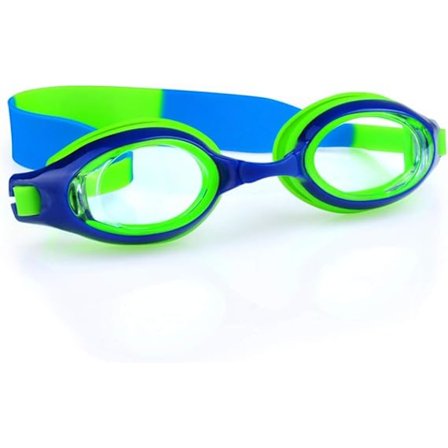 Svømmebriller, Anti-dug Lækagesikre Svømmebriller til Børn Fleksibel Næsebro Bredt Synsfelt Svømmebriller med Transportabel Etui