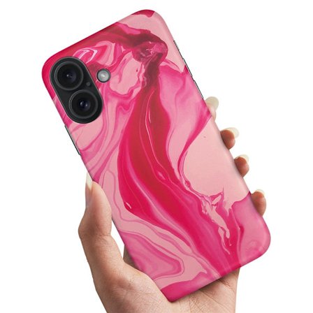 iPhone 16 Plus - Cover/Mobilcover Marmor