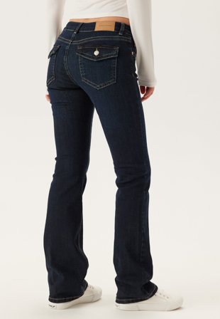 BUBBLEROOM - Low Bootcut Flap Jeans - 48