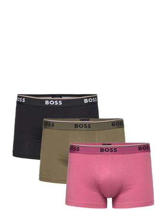 Trunk 3P Power Boxershorts Lyserød BOSS