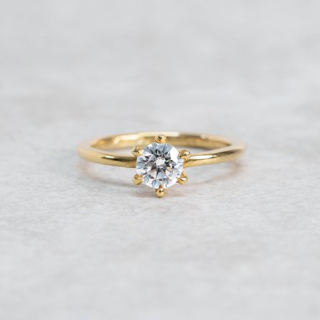 Zinnea, 18K Gelbgold : Diamanten - Laborgezüchtet, Karat - 0.50 kt