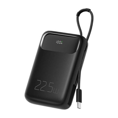 Power Bank Mcdodo MC-3243 10000mAh, 22,5W till C (svart)