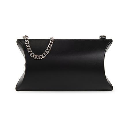 MM6 Maison Margiela, Shoulder bag with logo Zwart, Dames, Maat:ONE Size,leer