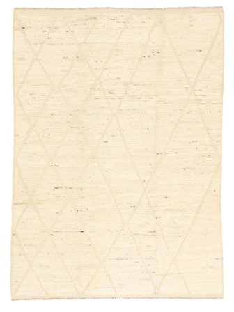 Anudada A Mano Berber Style Alfombra 172X234 De Lana Naranja/Beige