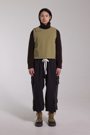 Peace Matte Vest Aloe