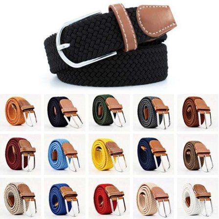 Belte canvas stoff - W26-W36 - Velg farge - Relax belte - Elastisk