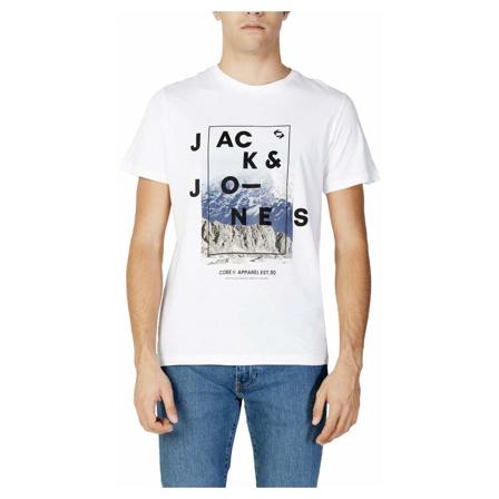 Jack & Jones T-Shirts Hvid, Herre