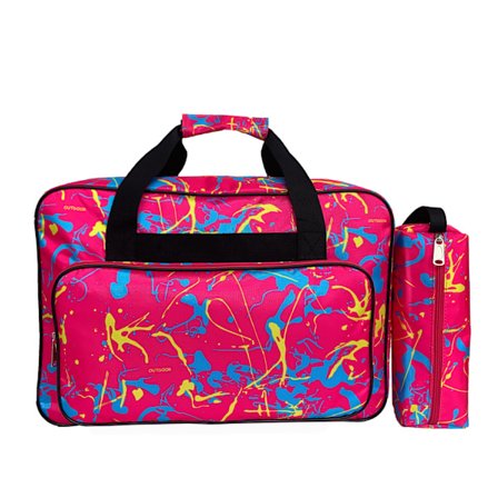 Suurikapasiteettinen monitoiminen ompelukoneen laukku, kannettava matkajärjestäjä, ompelukoneen työkalulaukku