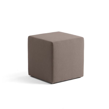 Seating block CASUAL, 500x500 mm, fabric ETNA, light brown