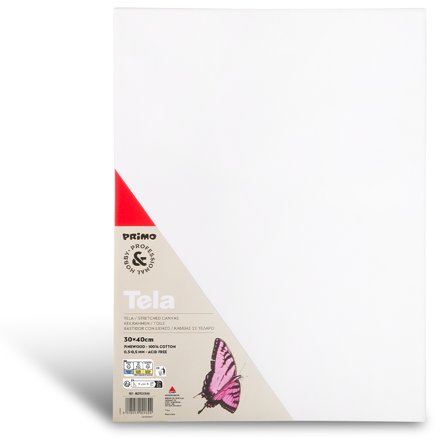 Primo Lerret/maleduk Bomull 30x40 cm