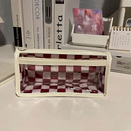 Vandtæt penalhus med stor kapacitet Enkel gennemsigtig checke