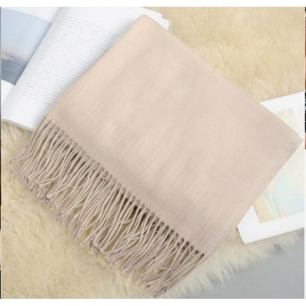 Kamelinvärinen naisten huivi, imitoi kashmiria, talvinen pitkä