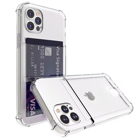 iPhone 16 Pro Max - Skal med Inbyggt kortfack för ID och kreditkort