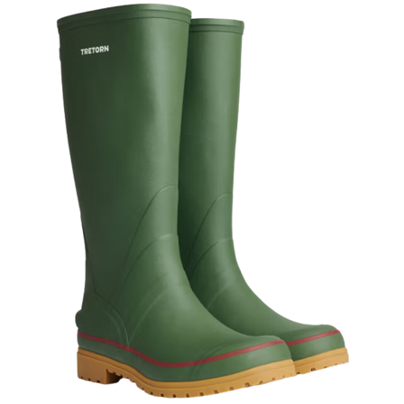 Tretorn Sarek 72 kumisaappaat, unisex, vihreä