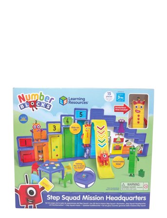Learning Resources Numberblocks Step Squad Mission Headquarters - Multi/patterned - ONE SIZE
