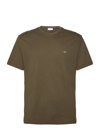 Shield Logo Ss T-Shirt Khaki GANT