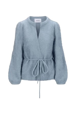 Fredrikke Chunky Cardigan Denim Blue S