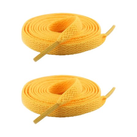 2 stk/pakke Polyester Flerfargede Flate Brede Skolisser til Treningssko og Joggesko