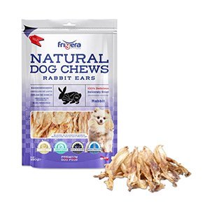 Frigera Natural Dog Chews Kaninöron 250 g