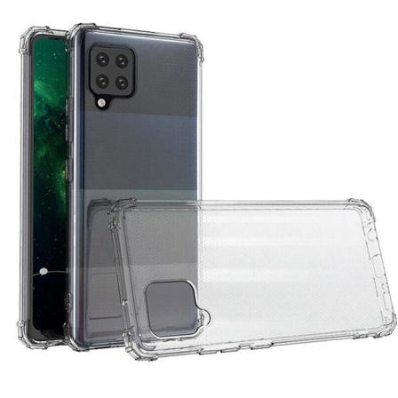 Samsung Galaxy A22 4g - Bumper Extra Stöttåligt Slim Mjuk Skal Transparent
